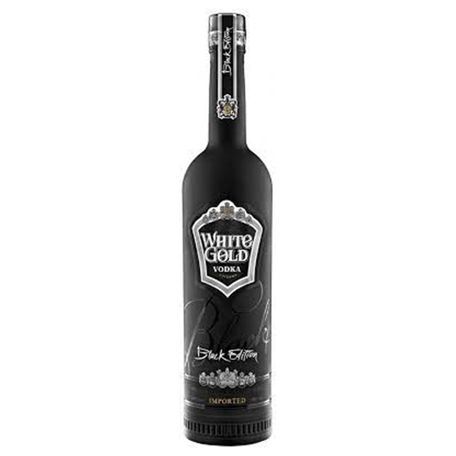 Rượu Vodka Nga White Gold Black Edition (1000ml)